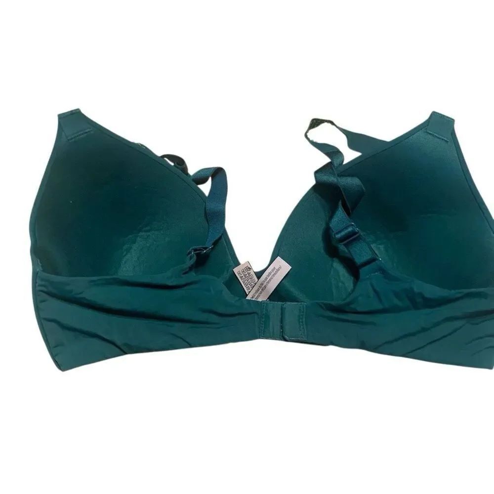 Victoria’s Secret green size 34C bra embellished straps - Picture 2 of 4